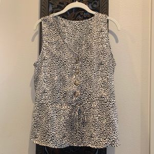 Women’s leopard top